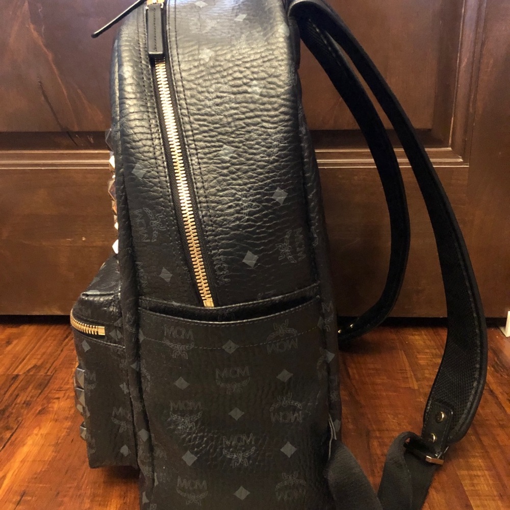 Mcm Stark M Stud Medium Backpack - image 3